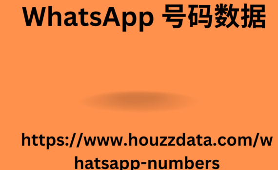 WhatsApp 号码数据