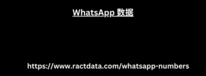 WhatsApp 数据